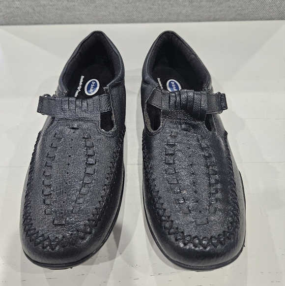 Dr. Scholl's Womens Black Woven Loafers Size 7 - Picture 1 of 6